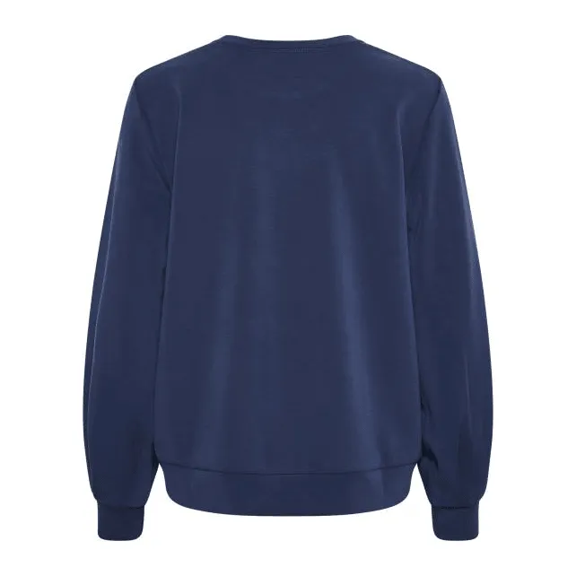 23 The Sweat Blouse Navy