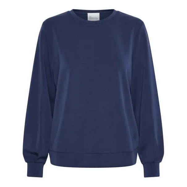 23 The Sweat Blouse Navy
