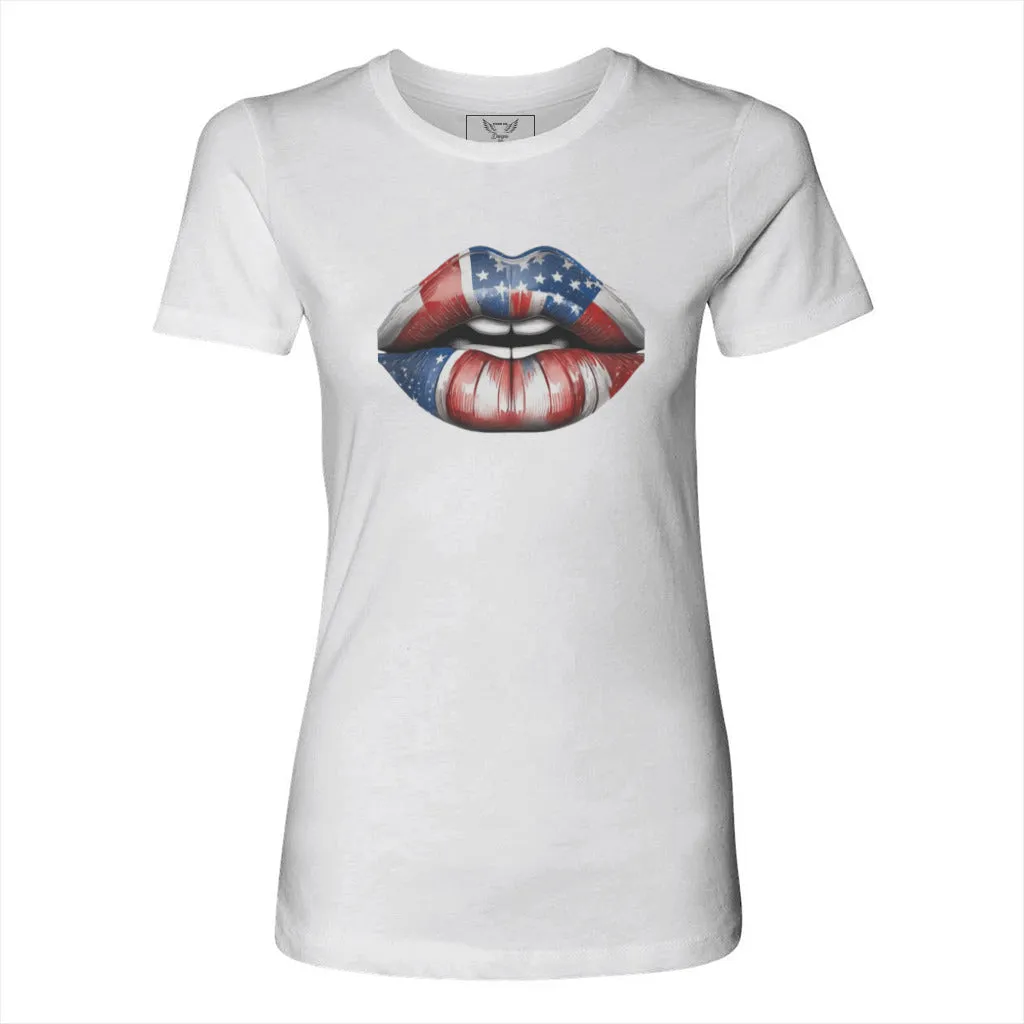 4th of July Patriotism Speaks Women’s Boyfriend T-shirt