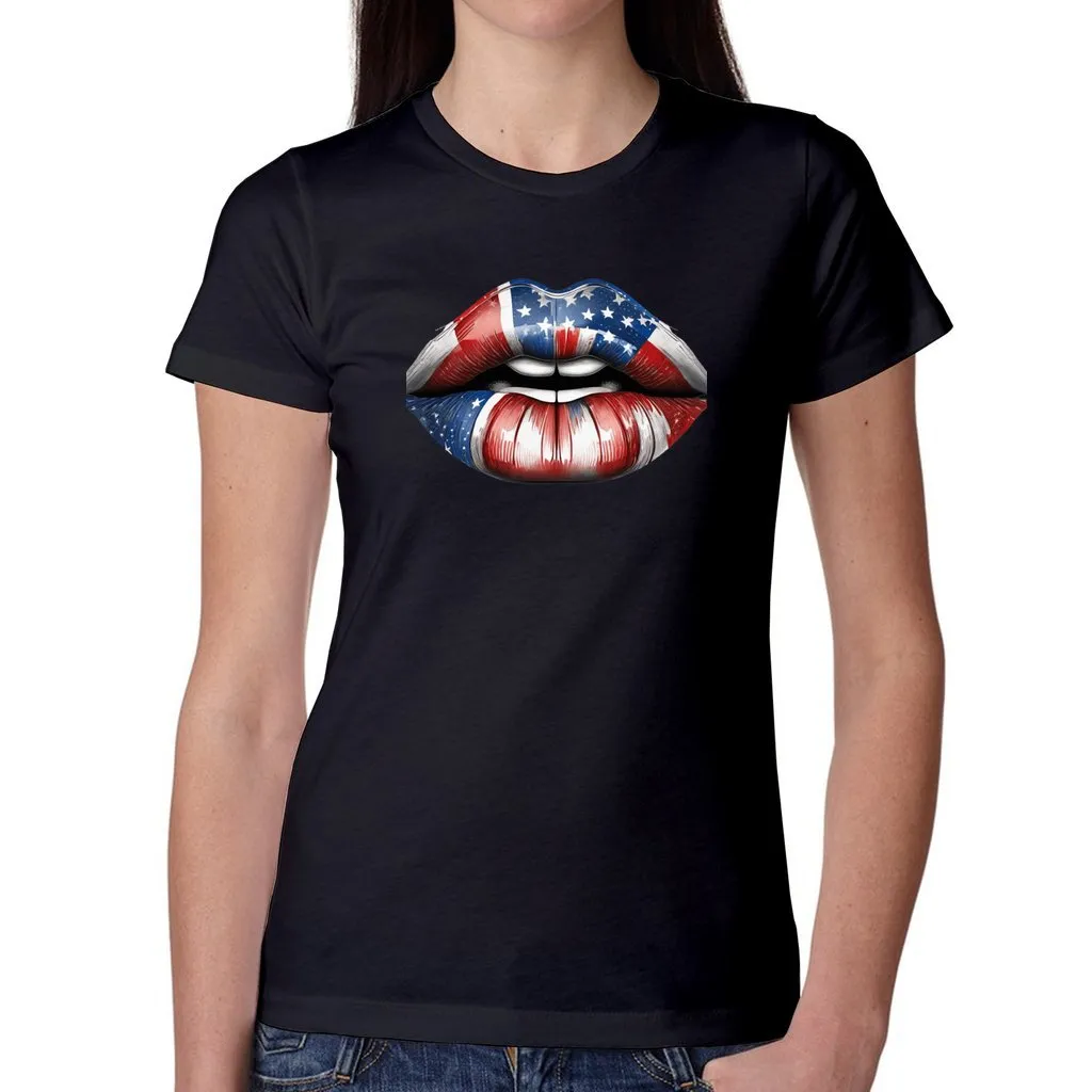 4th of July Patriotism Speaks Women’s Boyfriend T-shirt