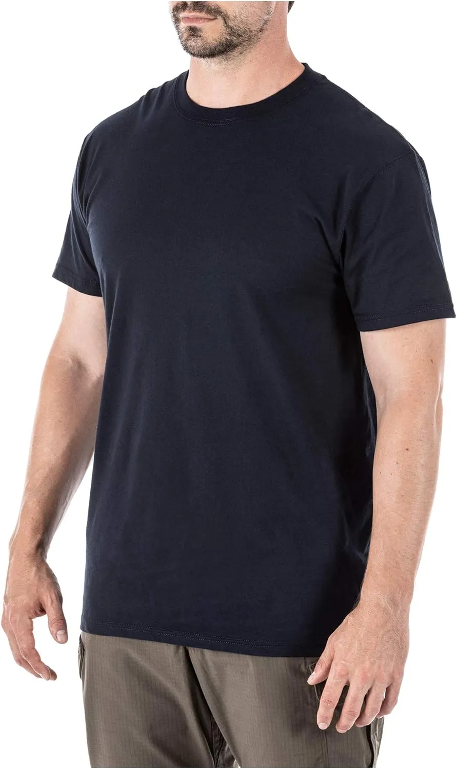 5.11 Tactical Utili-T Crew Neck Shirt, Short Sleeves, Cotton Fabric, Pack of 3, Style 40016