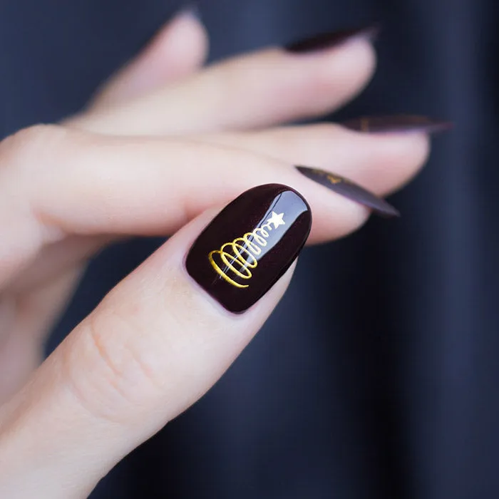 All-In-One MERRY CHRISTMAS 2023 Nail Sticker Set - SAVE 35% - ONLY 1 LEFT!