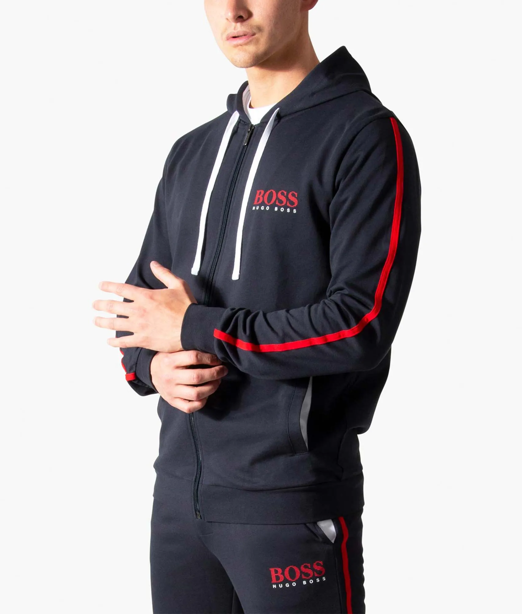 Authentic Lightweight Zip Through Hoodie