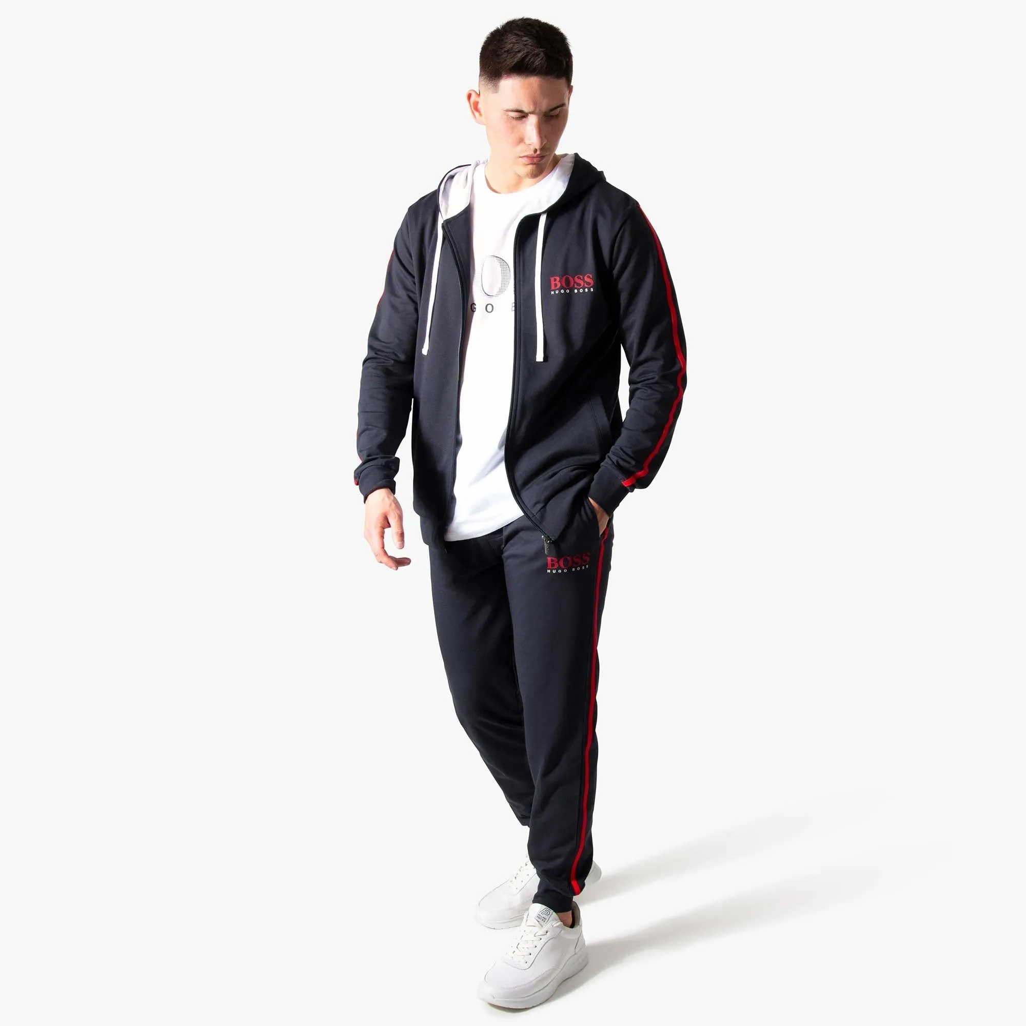 Authentic Lightweight Zip Through Hoodie