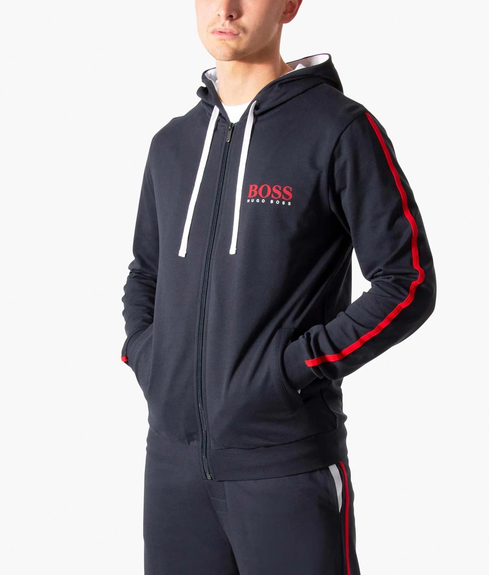 Authentic Lightweight Zip Through Hoodie