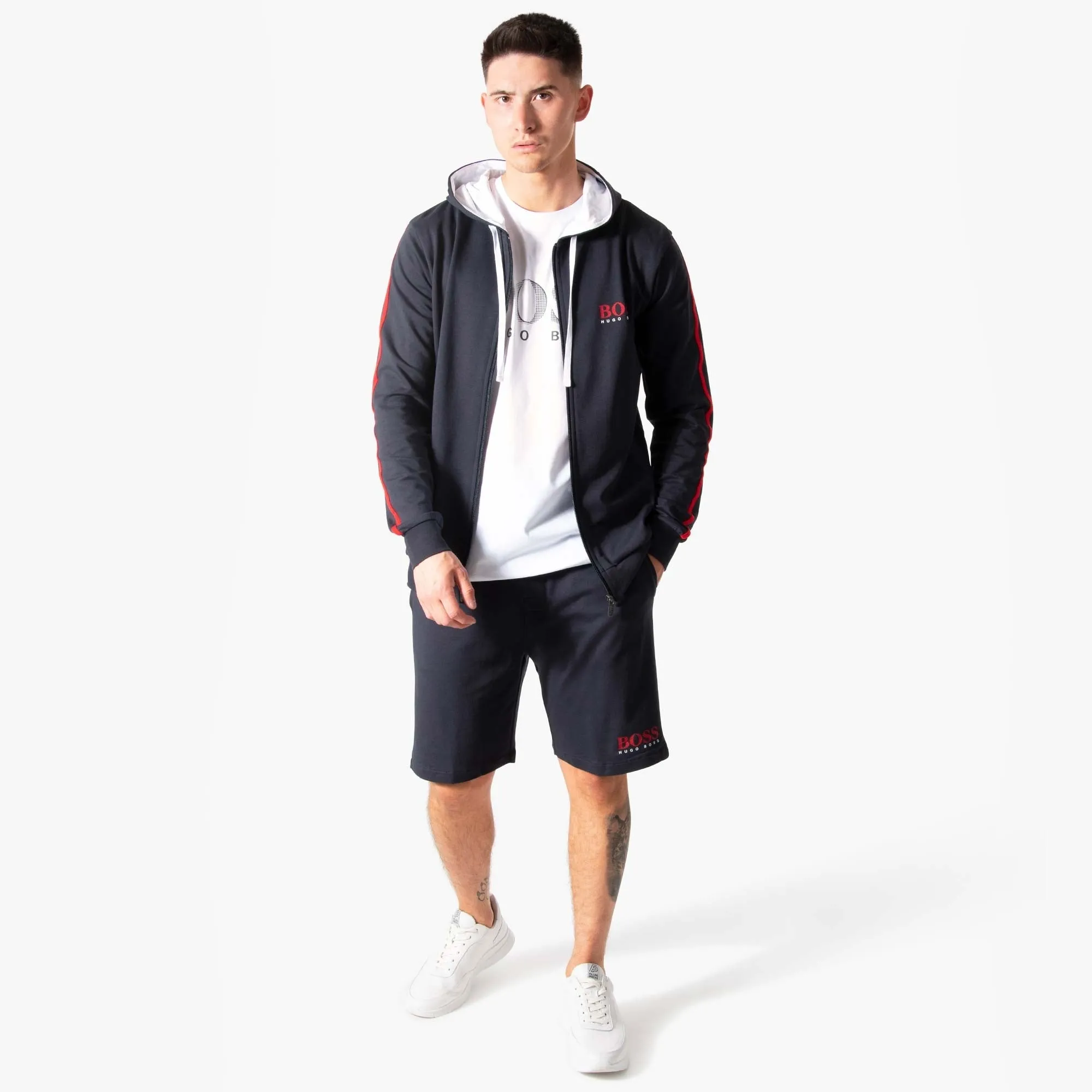 Authentic Lightweight Zip Through Hoodie