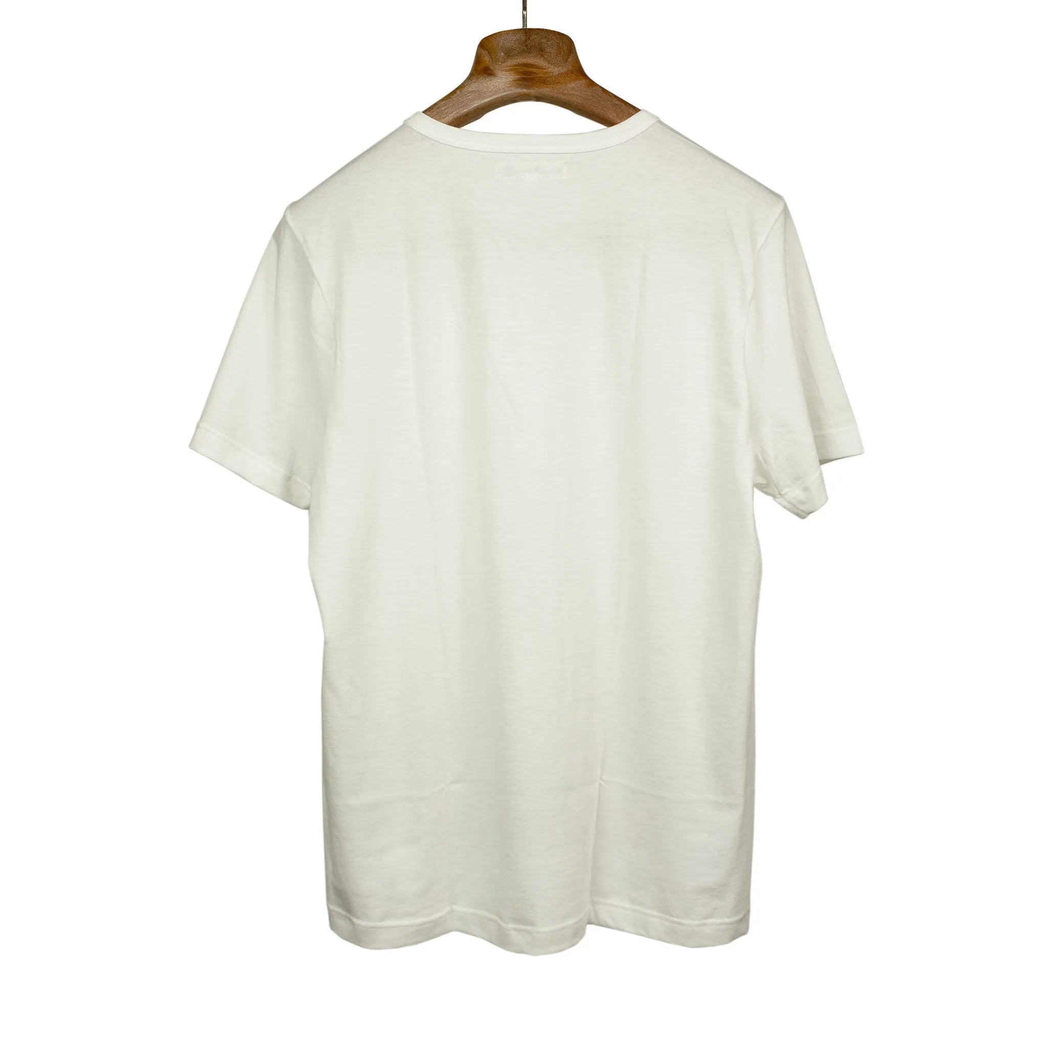 Box set of 3 white 1950's crew neck t-shirts (restock)