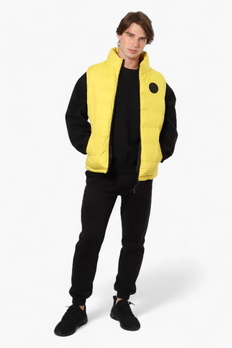 Canada Weather Gear Solid Bubble Vest - Yellow