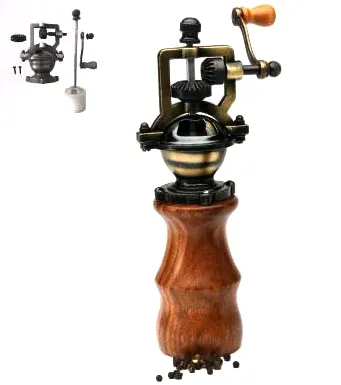 EZ Assemble Antique Style Peppermill - PSI