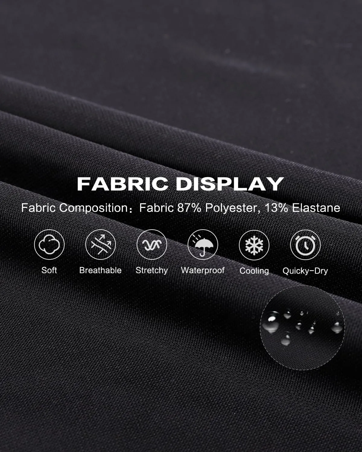 GINGTTO Men's Muscle Skinny Polo Shirts Workout V-Neck Golf Tops Fitted for Men Short Sleeves