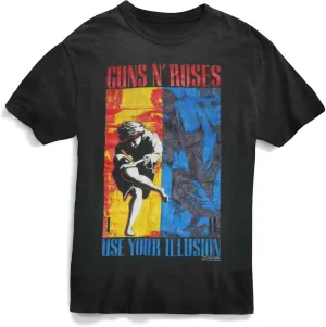 Guns N' Roses Use Your Illusion '91 Adult Short Sleeve T Shirt Vintage Style 90s Music Graphic Tees