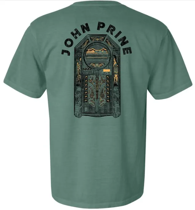 John Prine - Jukebox T-Shirt - OH BOY RECORDS