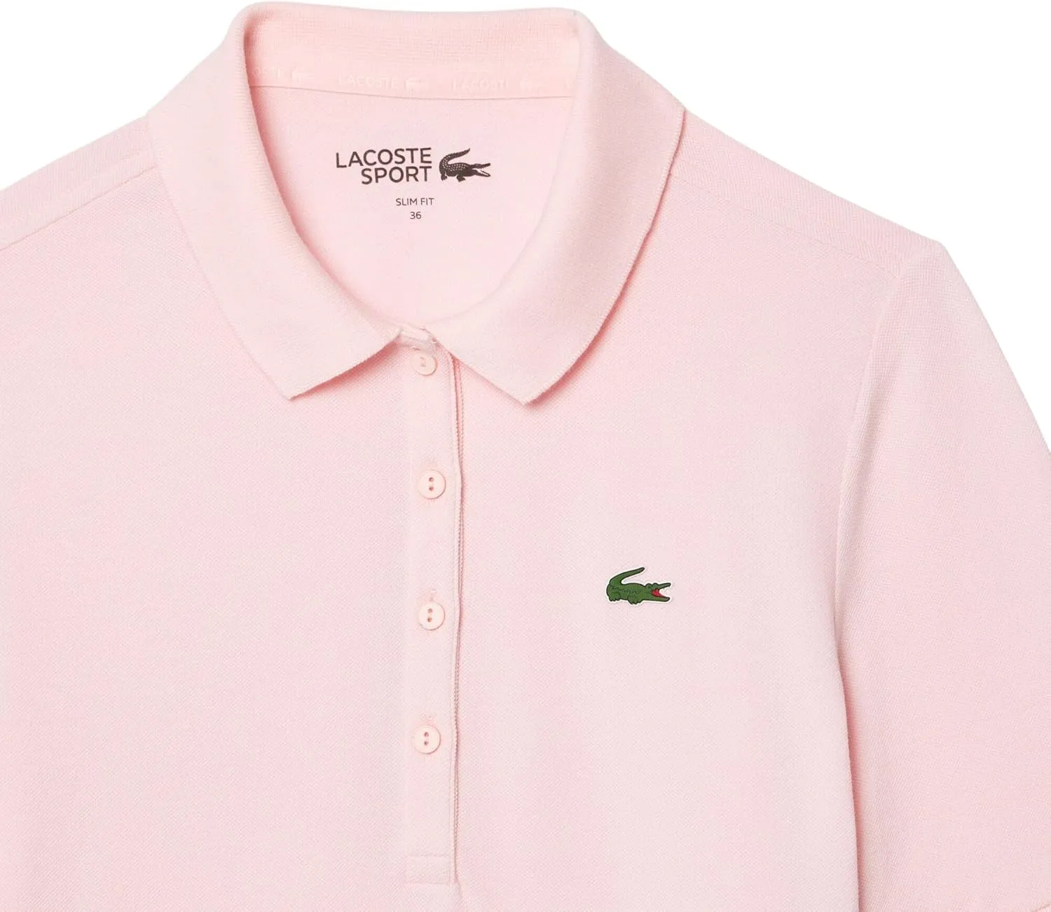 Lacoste Women's Slim Fit Ultra Dry Stretch Golf Polo Shirt