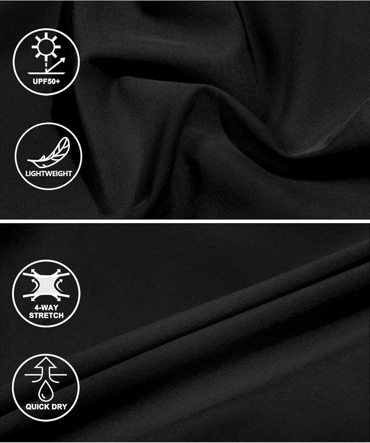 Little Donkey Andy Men's Cargo Joggers Lightweight Quick Dry Hiking Pants Athletic Running Workout Lounge Casual Outdoor