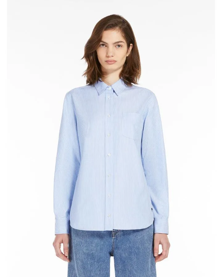 Max Mara Weekend Piadena Stripe Cotton Shirt