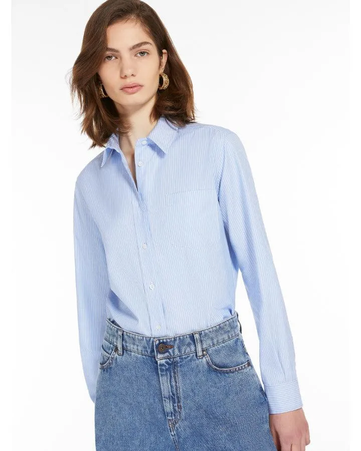 Max Mara Weekend Piadena Stripe Cotton Shirt