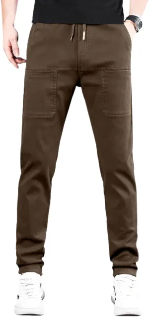 Mencomfy Cargo Pants for Men, High Stretch Durable Cargo Pants for Hiking, Multipants - Multi-Pocket Stretch Fashion Trousers