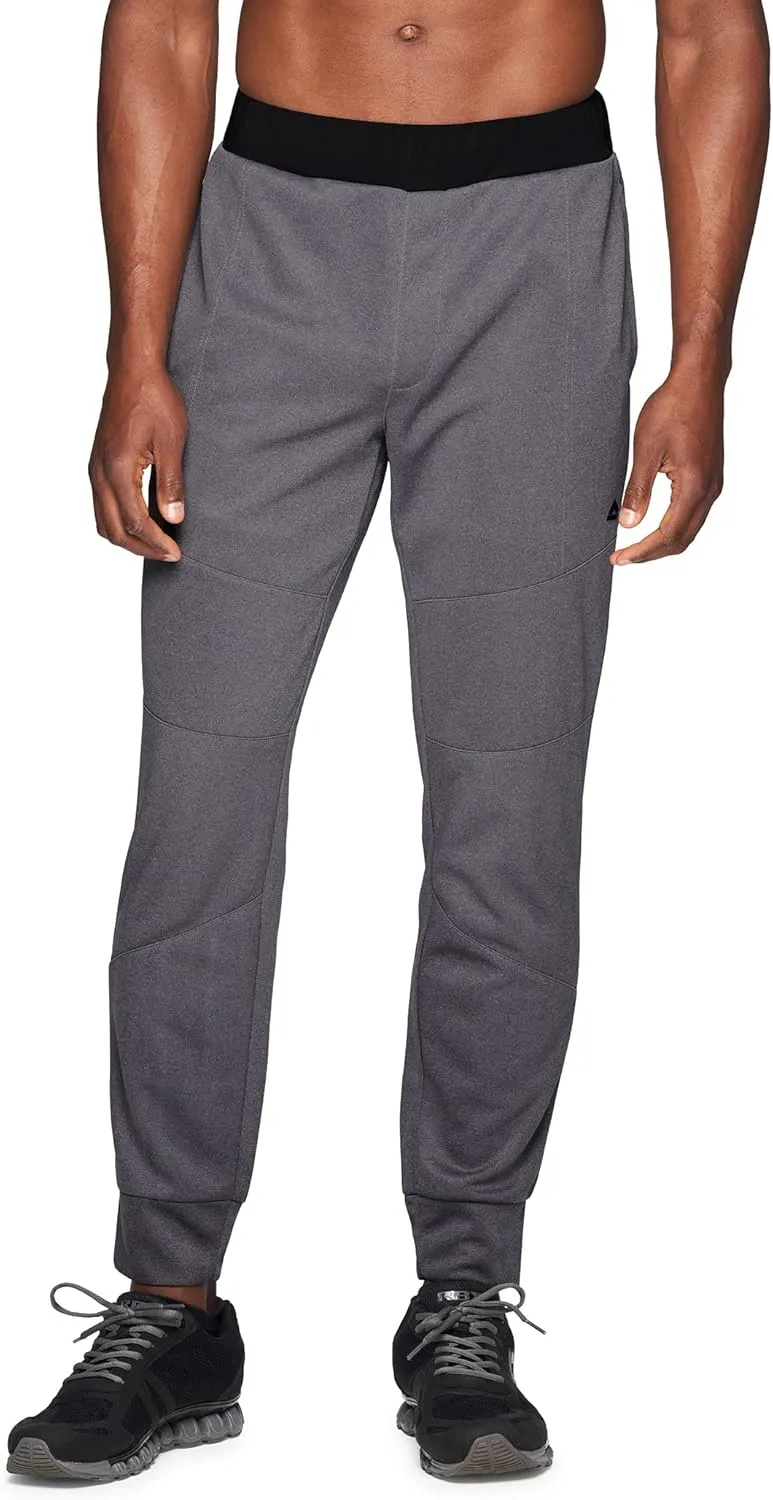 RBX Active Men's Athletic Performance Quick Dry Breathable Tapered Jogger Sweatpant with Pockets