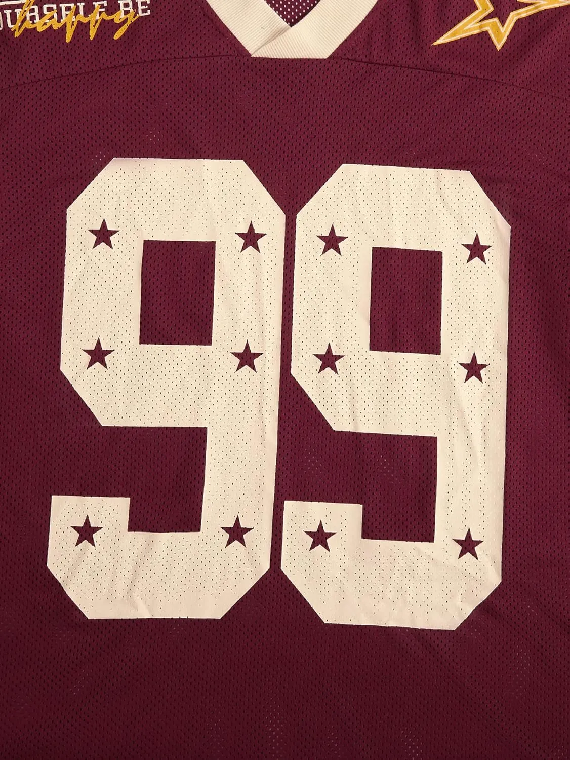 SOLY HUX Mens Jersey Y2k Baggy Shirts Graphic Tees Oversized V Neck Tshirts Summer Tops