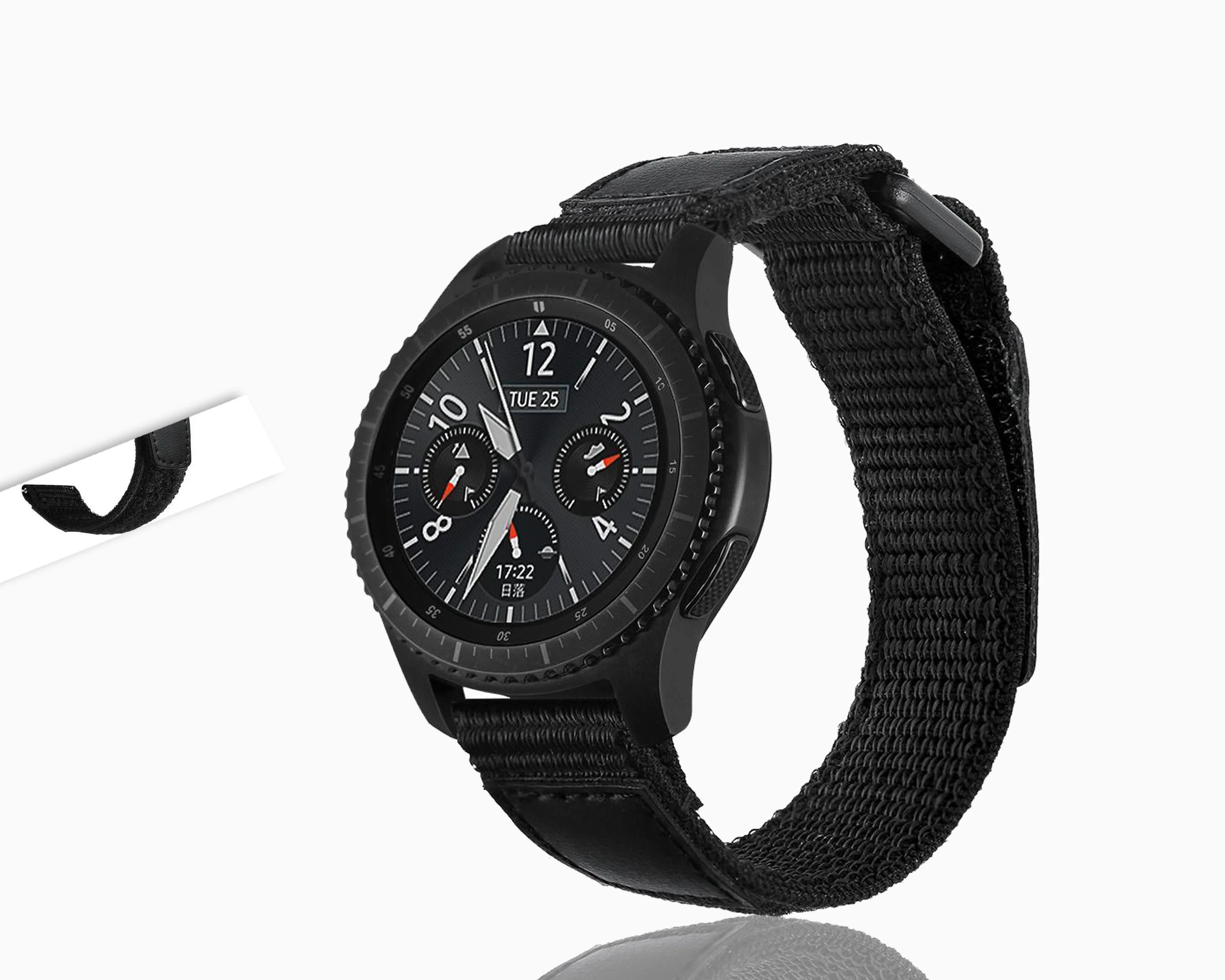 Sport Nylon watch strap For Samsung Gear S3 frontier/classic galaxy watch 46mm  22mm watch band bracelet S3|Watchband