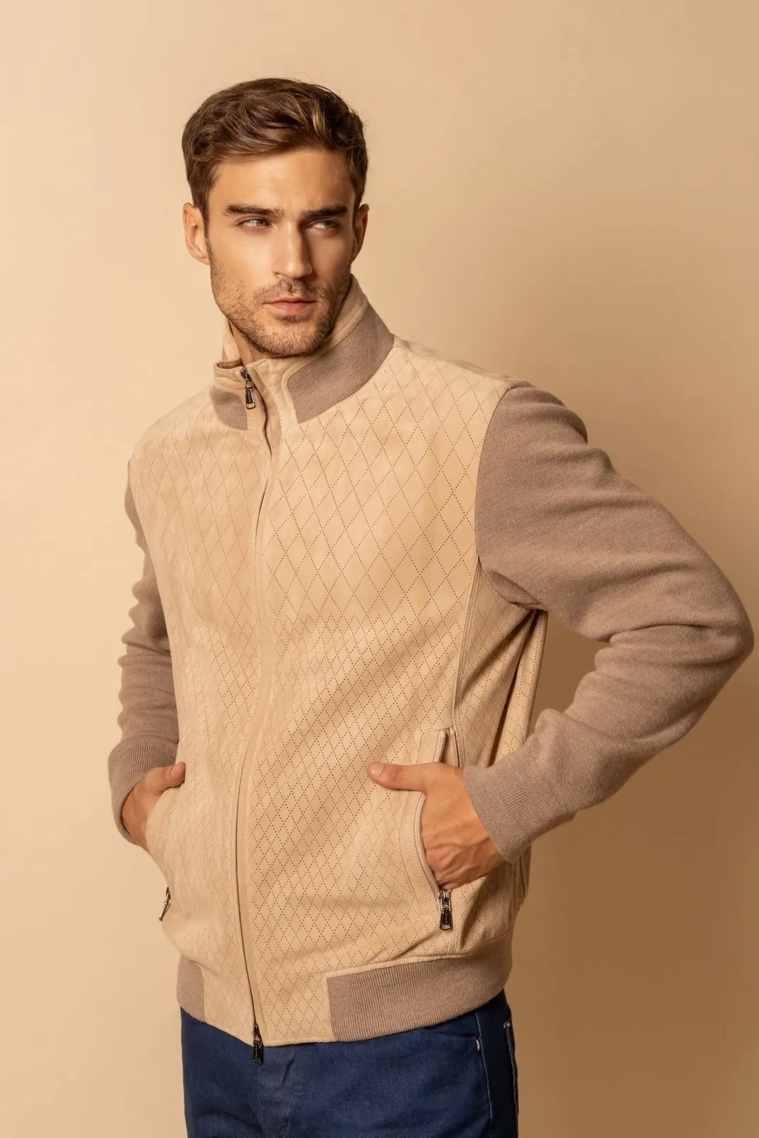 Vanguard Suede and Wool Jacket