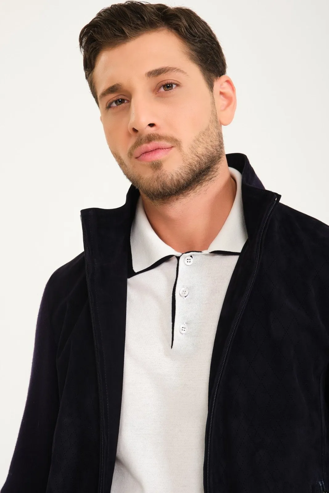 Vanguard Suede and Wool Jacket