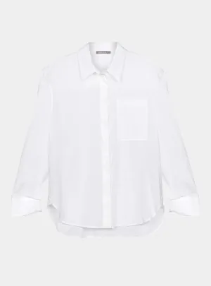White Linen Voile Shirt