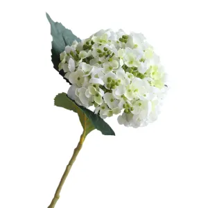 White Seeded Hydrangea Artificial Flowers